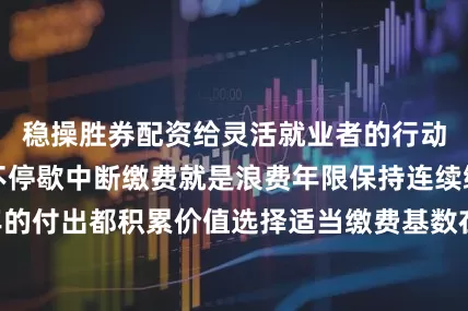 稳操胜券配资给灵活就业者的行动指南持续缴费不停歇中断缴费就是浪费年限保持连续缴纳让每年的付出都积累价值选择适当缴费基数在60%-300%社平工资间选择根据收入情况合理选择高收入时选择高基数提高个人账户积累保存好工作证明合作协议作品发表记录收入证明这些可能成为工作经历的证据关注退休年龄规定男性满60周岁女性满55周岁部分地区有差异（如安徽、新疆女性50岁可退）提前了解当地政策人生没有白走的路每一步都